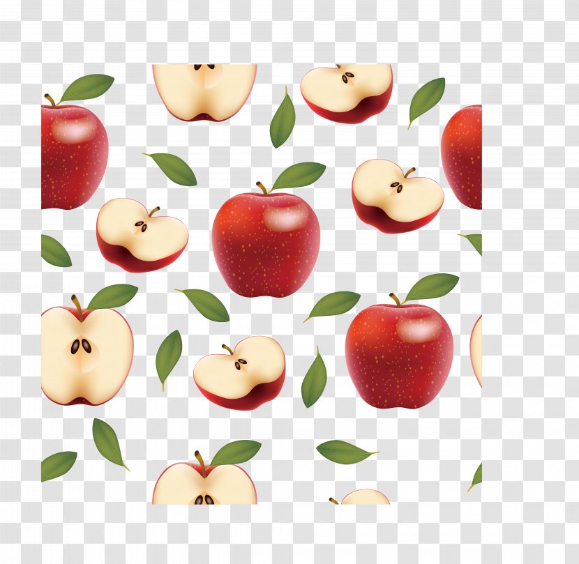 Apple Drawing Food Fruit Auglis - Superfood - Cartoon Background Transparent PNG