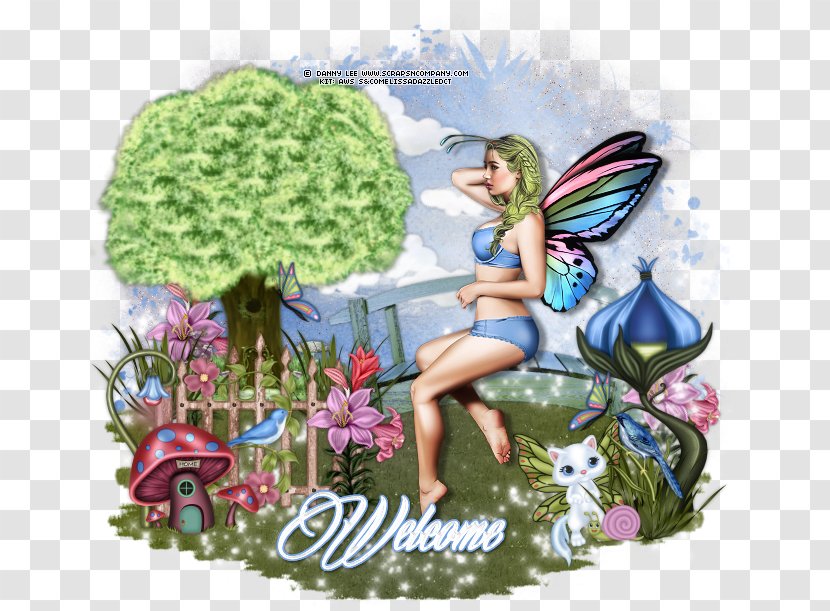 Fairy Plant - Mythical Creature - Welcome Lady Transparent PNG