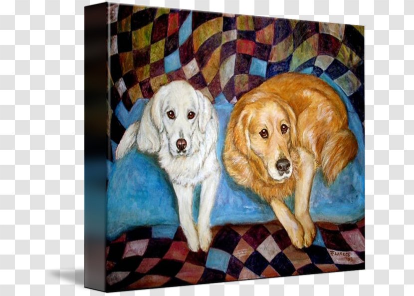 Golden Retriever Labrador Dog Breed Painting - The Painted Transparent PNG