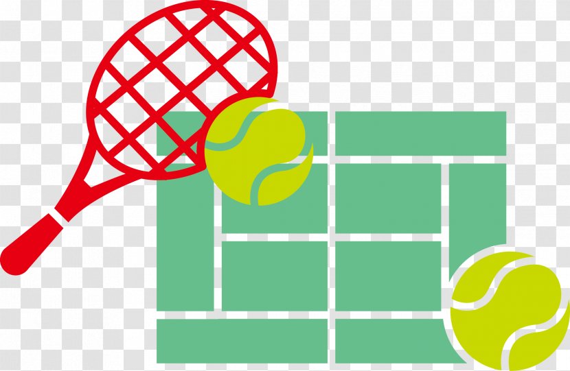 Euclidean Vector Tennis Centre Icon - Play Transparent PNG