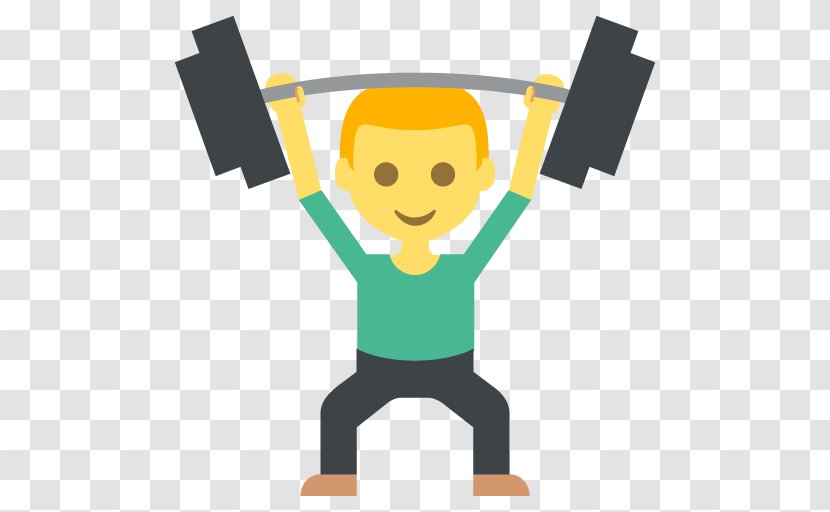 Emoji Olympic Weightlifting Weight Training CrossFit - Happiness - Activity Transparent PNG