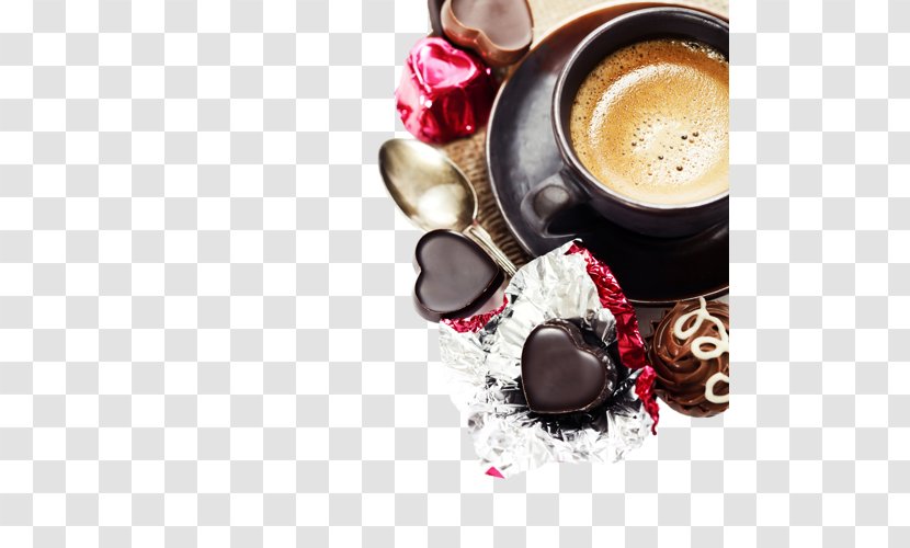 Hot Chocolate Coffee Cafe Espresso - Dessert Transparent PNG