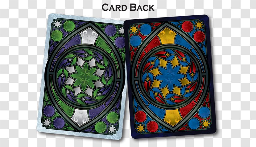 Stained Glass - Playing Card Back Transparent PNG