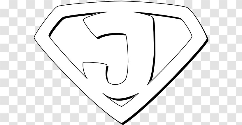 Christian Clip Art - Monochrome - Super Hero Logo Transparent PNG