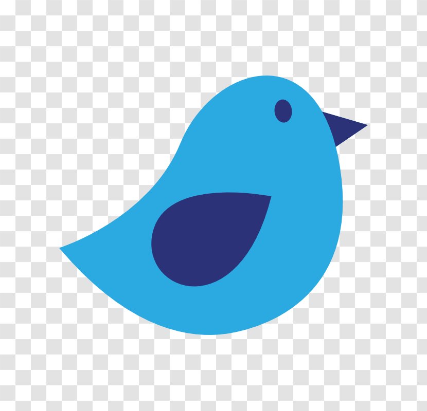 Bird Drawing Clip Art - Blue Transparent PNG