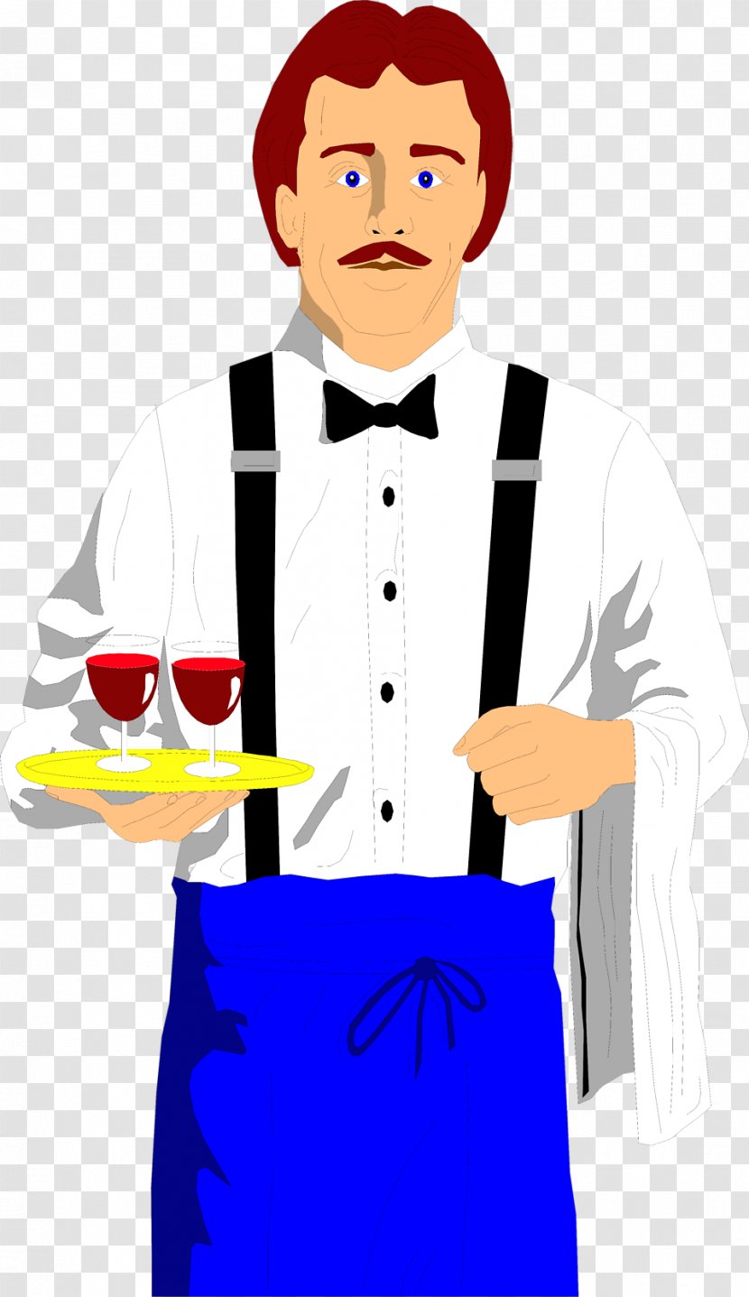 Waiter Clip Art - Necktie Transparent PNG