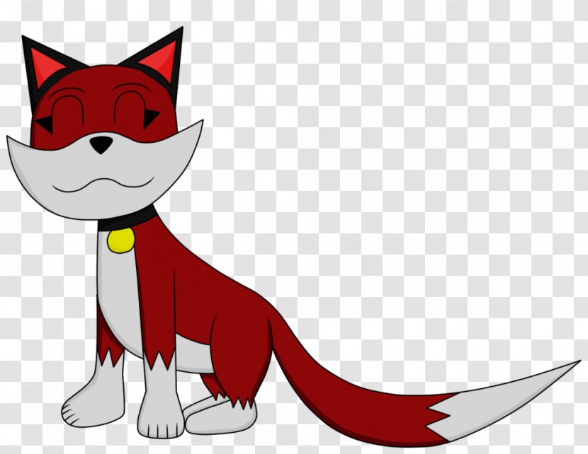 Whiskers Red Fox Cat Clip Art - Small To Medium Sized Cats Transparent PNG