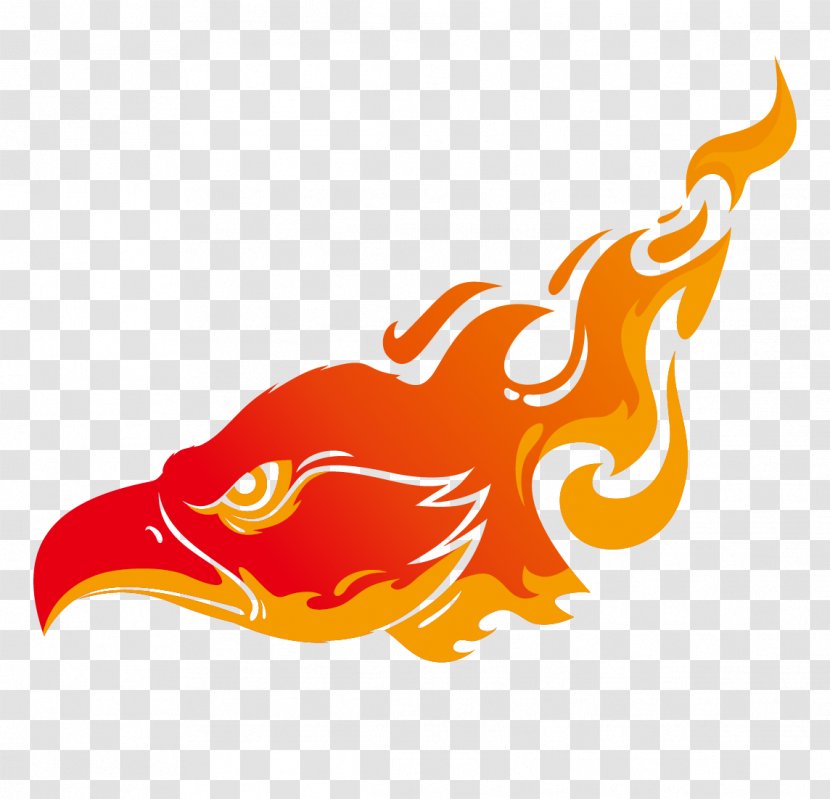 Phoenix Euclidean Vector Illustration - Symbol - Eagle Transparent PNG