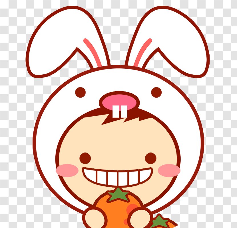 White Rabbit Bugs Bunny - Cartoon - Little Transparent PNG