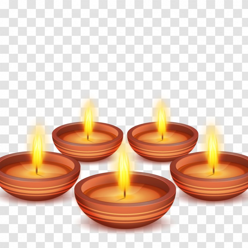 Candle Light Flame - Lantern Festival - Vector Lotus Transparent PNG