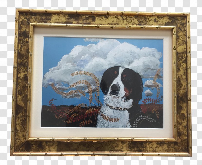 Dog Painting Picture Frames Transparent PNG