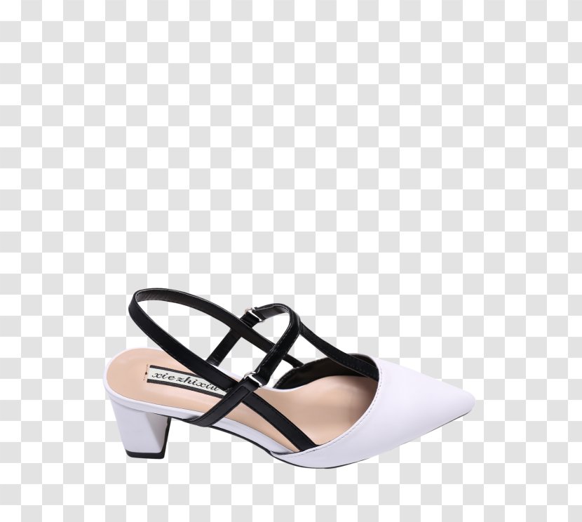 Sandal Shoe - White Transparent PNG