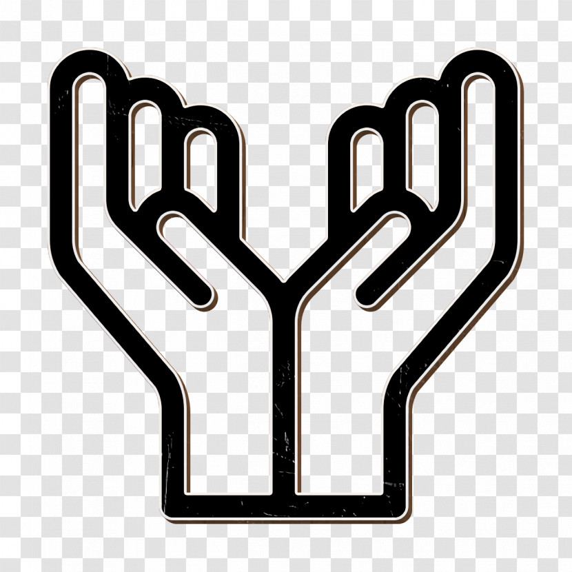 Pray Icon Hand Icon Hand Gestures Icon Transparent PNG
