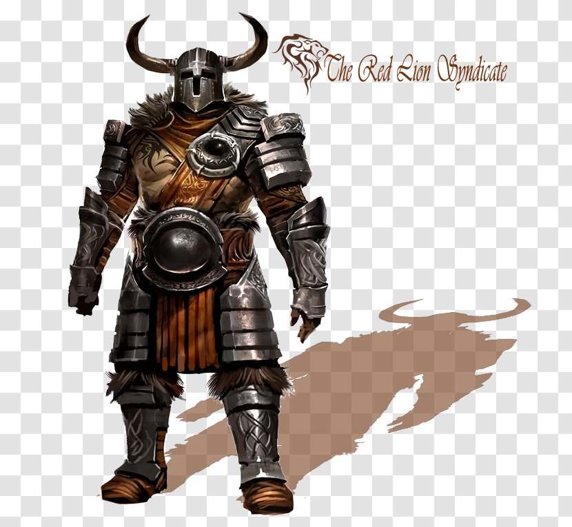 Guild Wars 2 Armour Knight Concept Art - Norns - Male Avatar Transparent PNG