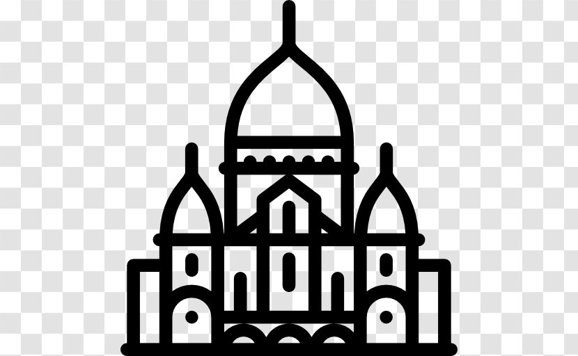 Sacré-Cœur, Paris Logo Monument Clip Art - Vecteur - Symbol Transparent PNG