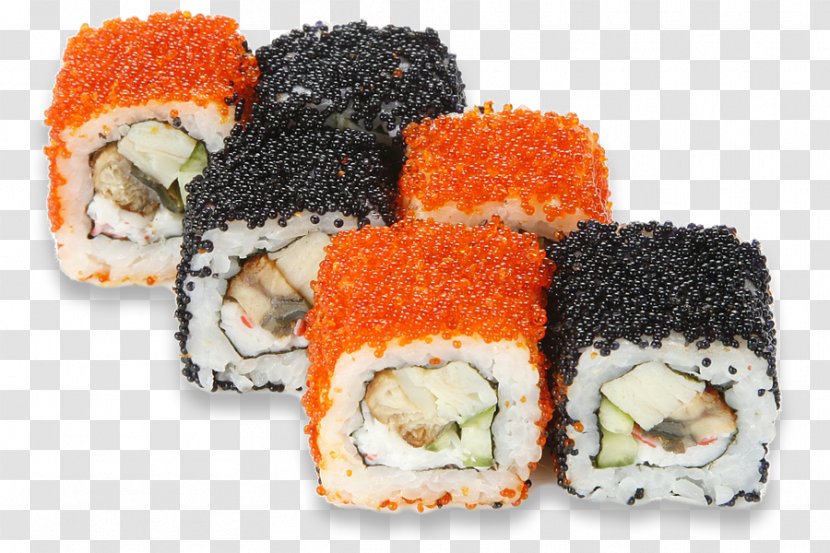 California Roll Gimbap Sushi Makizushi Fugu - Asian Food Transparent PNG