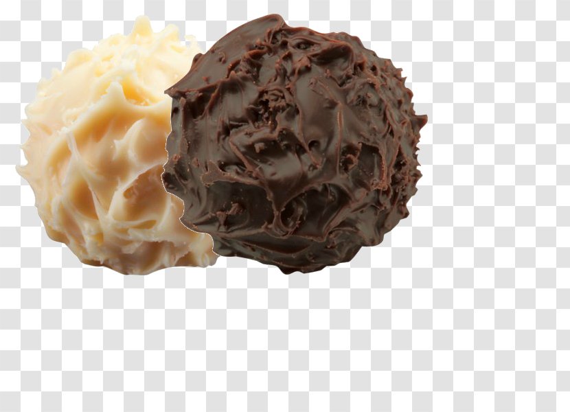 Chocolate Ice Cream Truffle Rum Ball Balls Bonbon Transparent PNG