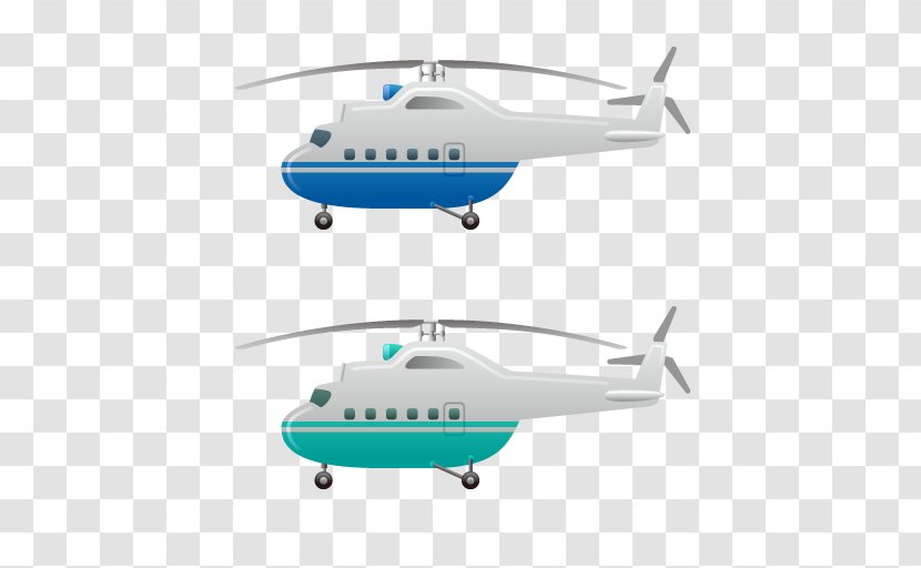 Helicopter Rotor Airplane Flight - Aerospace Engineering - Hand-painted Transparent PNG