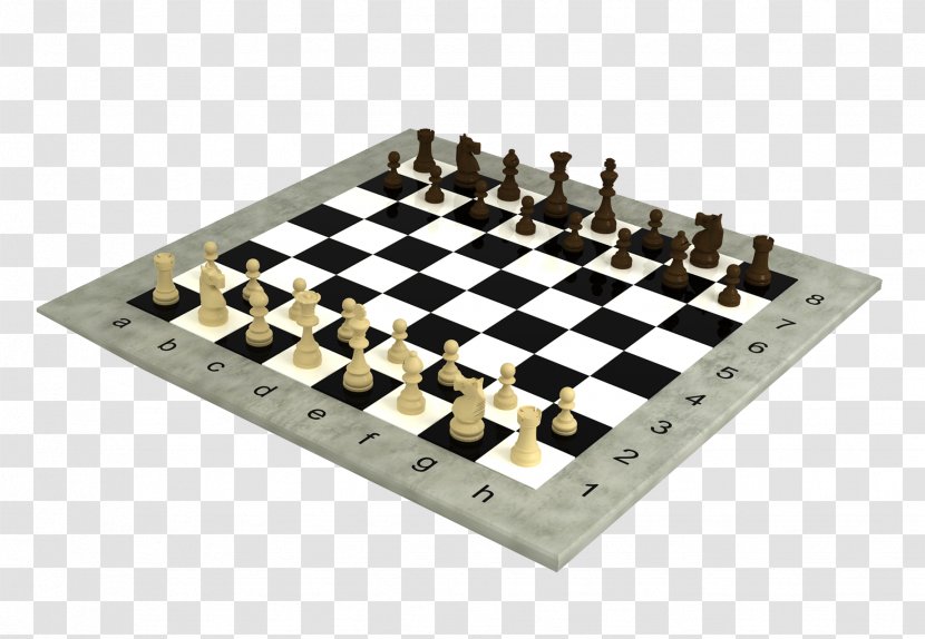 Chessboard Chess Piece Staunton Set Bughouse - Board Game Transparent PNG