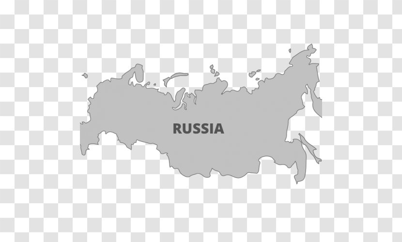 Russia Map Drawing - Stock Photography Transparent PNG