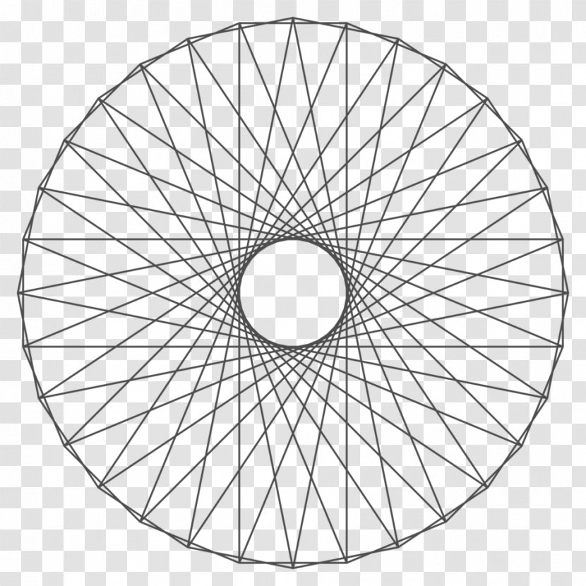 Circle Abstract Background - Spirograph - Wheel Bicycle Part Transparent PNG