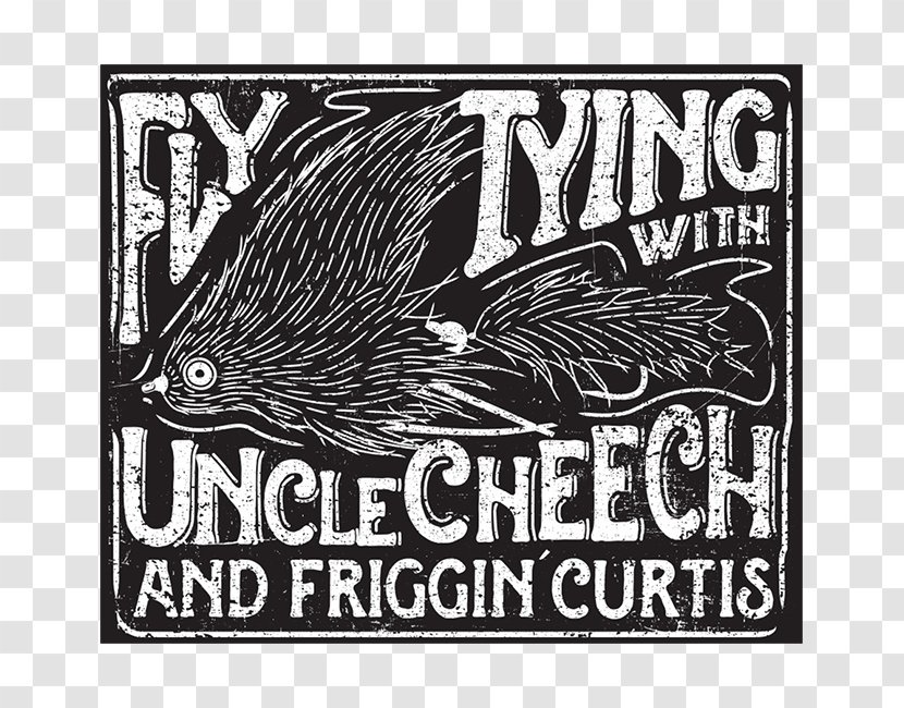 Fly Fishing Tying Sticker Label Transparent PNG