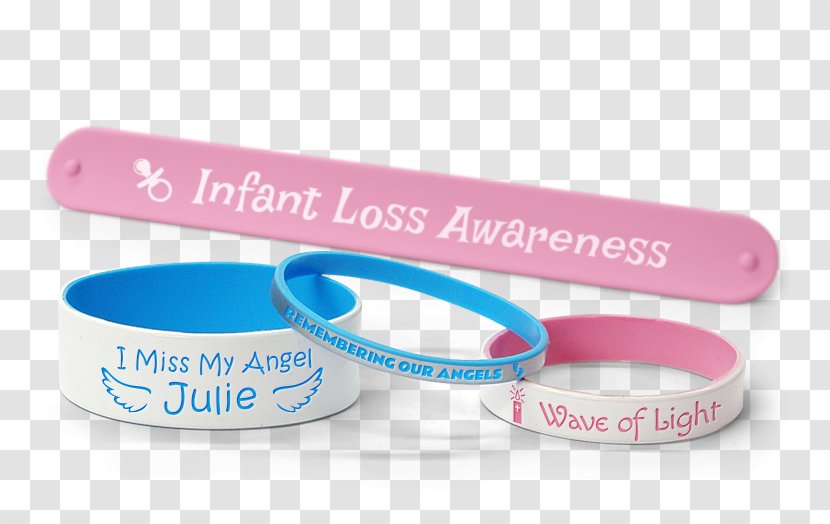 Wristband Pregnancy And Infant Loss Remembrance Day Gel Bracelet - Child Transparent PNG