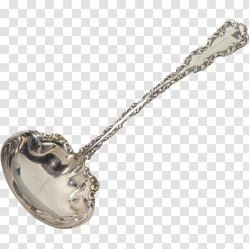 Jewellery Silver Cutlery Spoon Tableware - Ladle Transparent PNG