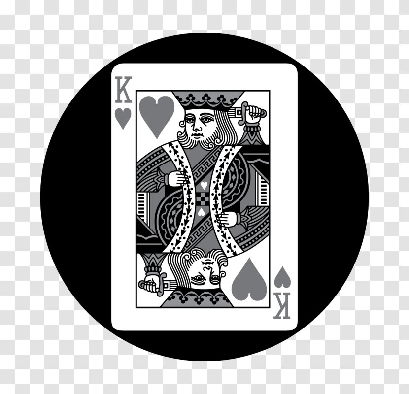 King Of Spades Playing Card Hearts Roi De Cœur - Heart Transparent PNG