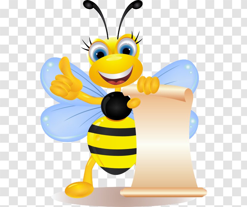 Bee Royalty-free Clip Art - Stock Photography - Moving Cartoon Transparent PNG
