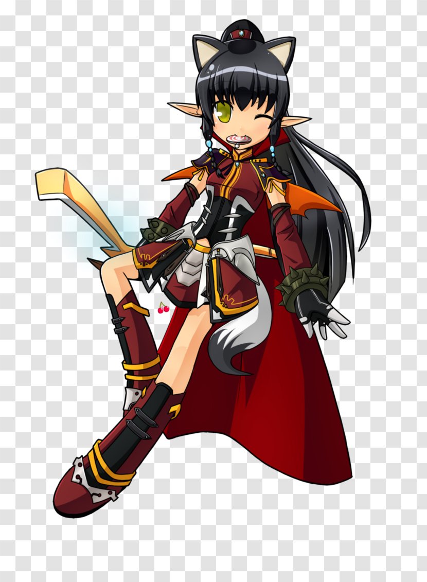 DeviantArt Elsword Artist Work Of Art - Cartoon - Characters Transparent PNG