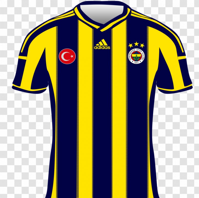 Fenerbahçe S.K. Men's Basketball Kit Sports Fan Jersey Galatasaray - Shirt - V Shape Transparent PNG