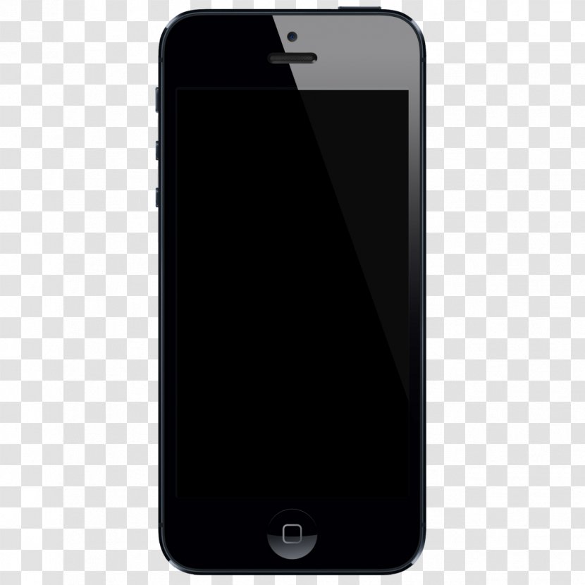 IPhone 5s 4S 6 8 Plus - Mobile Phone Case - Black Iphone 7 Transparent PNG