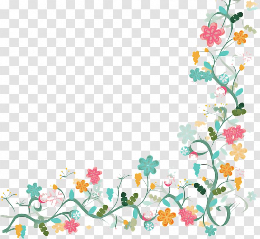 Floral Flower Background - Drawing - Wildflower Transparent PNG