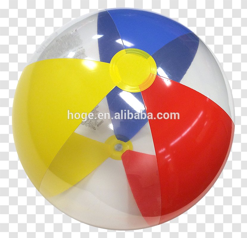 Beach Ball Inflatable Plastic Inch Transparent PNG