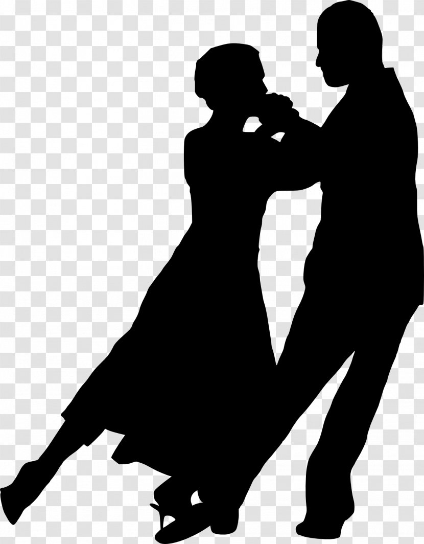 Silhouette Ballroom Dance Salsa - Male - Dancing Transparent PNG