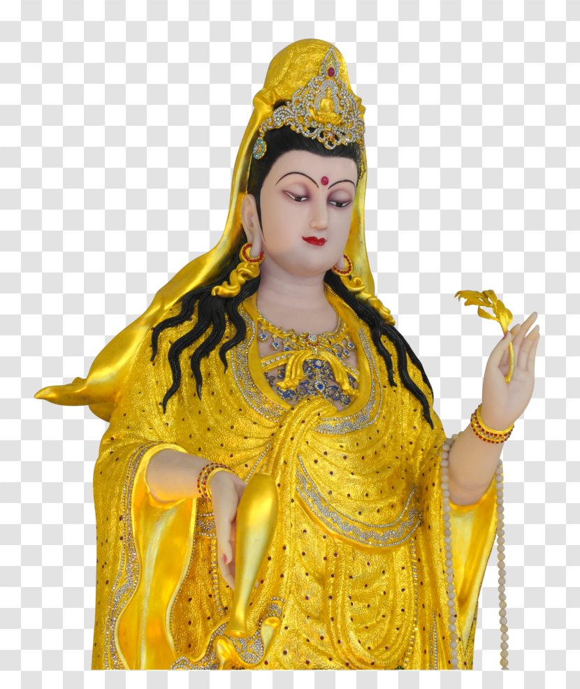 Guanyin Amitābha Mahasthamaprapta Avalokiteśvara Buddhahood - Figurine - Buddhism Transparent PNG