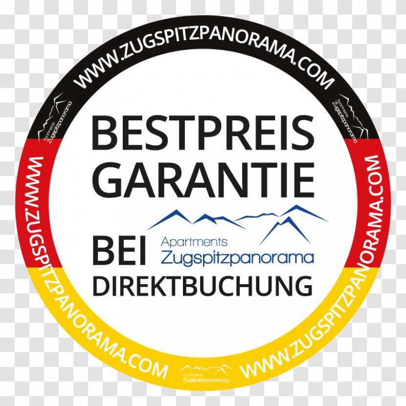 Brand Organization Logo Apartments Zugspitzpanorama Product - Online Shopping - Garmisch Germany Transparent PNG