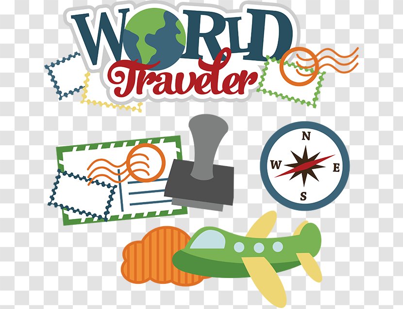 Travel Airplane Vacation Clip Art - Traveller Cliparts Transparent PNG