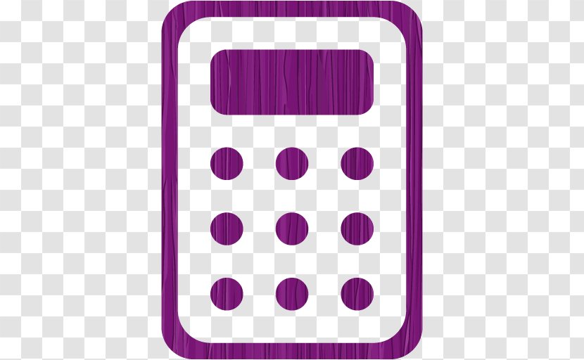 Clip Art Scientific Calculator - Violet Transparent PNG