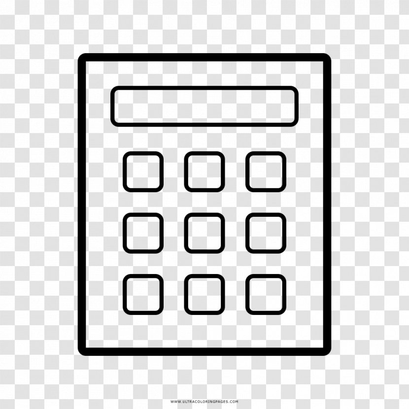 Calculator Numeric Keypads Telephone - Area Transparent PNG