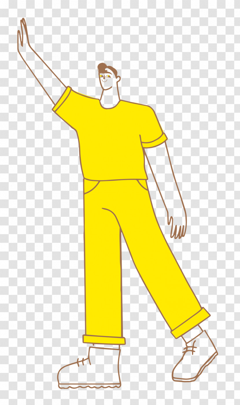 Boy Standing Transparent PNG