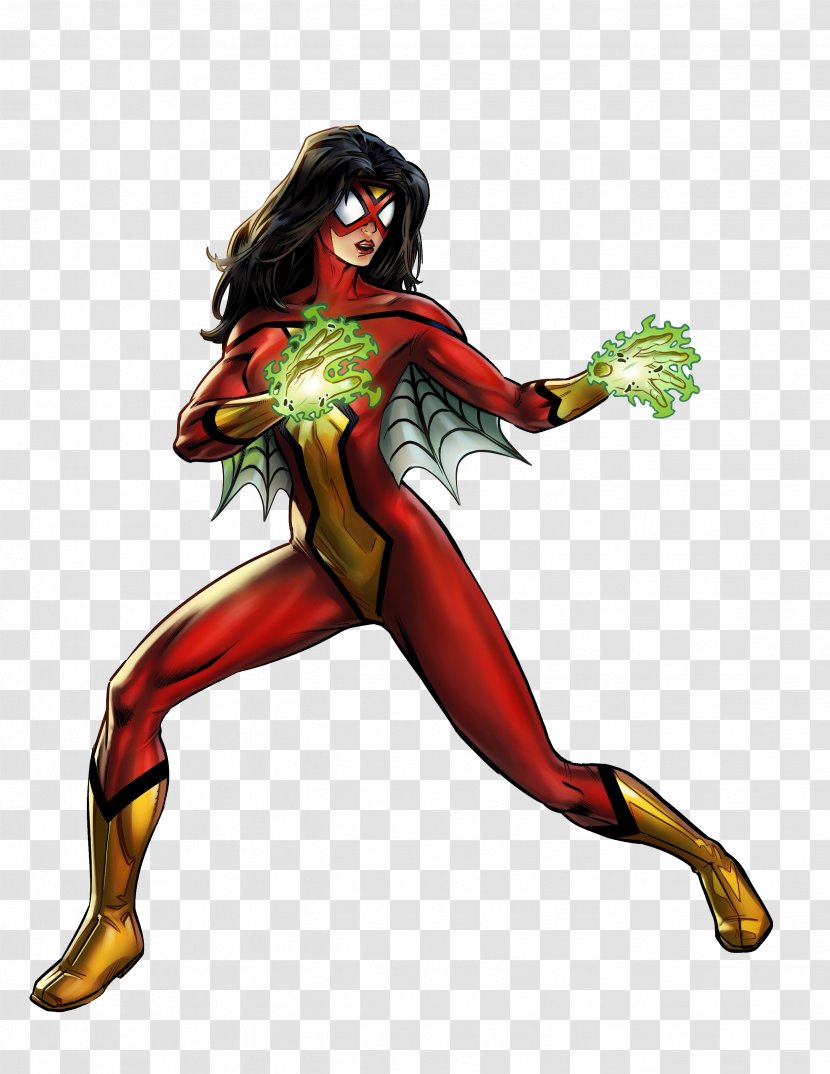 Spider-Woman Marvel: Avengers Alliance Carol Danvers Black Widow Spider-Man - Spider Woman Transparent PNG