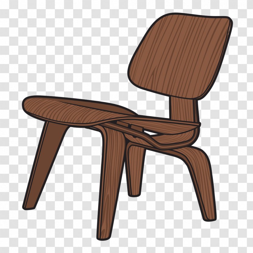 Eames Lounge Chair Wood Table Platform Bench Wire (DKR1) - Dkr1 Transparent PNG