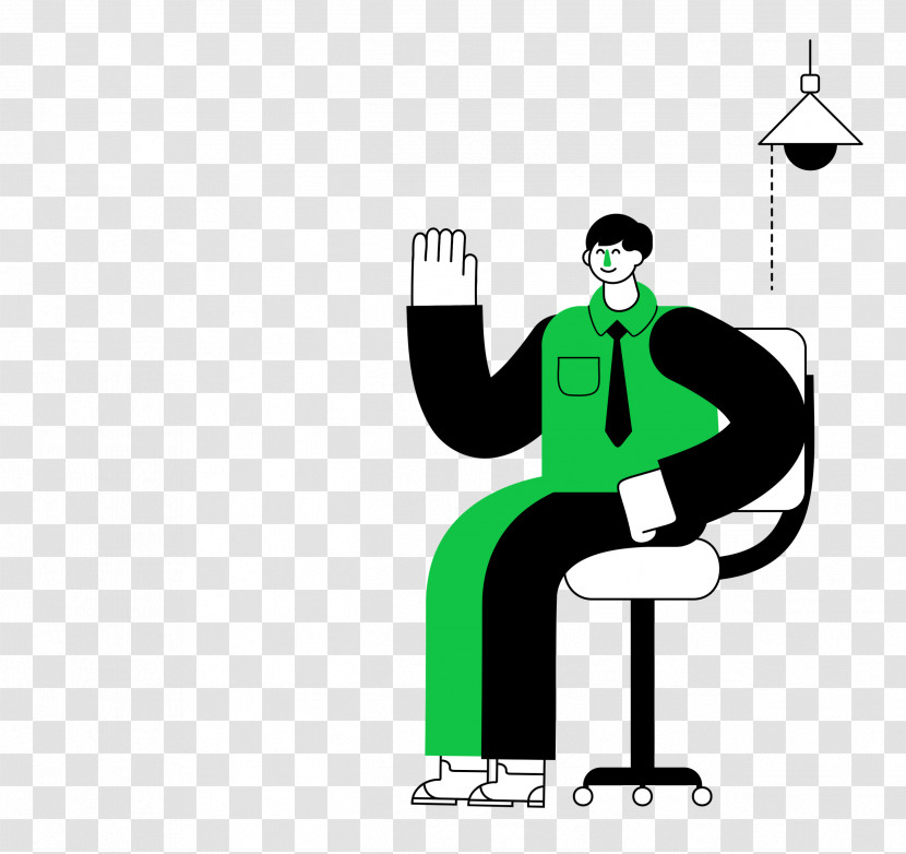 Logo Cartoon Character Green Meter Transparent PNG