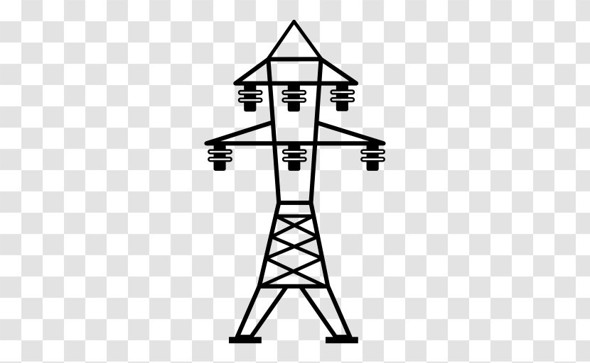 Transmission Tower Electricity Overhead Power Line Electric High Voltage - Generation Transparent PNG