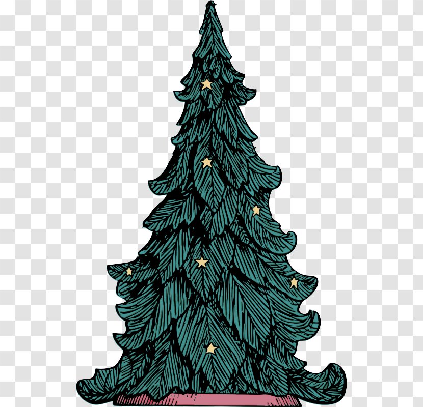 Christmas Tree - Decoration - Green Transparent PNG
