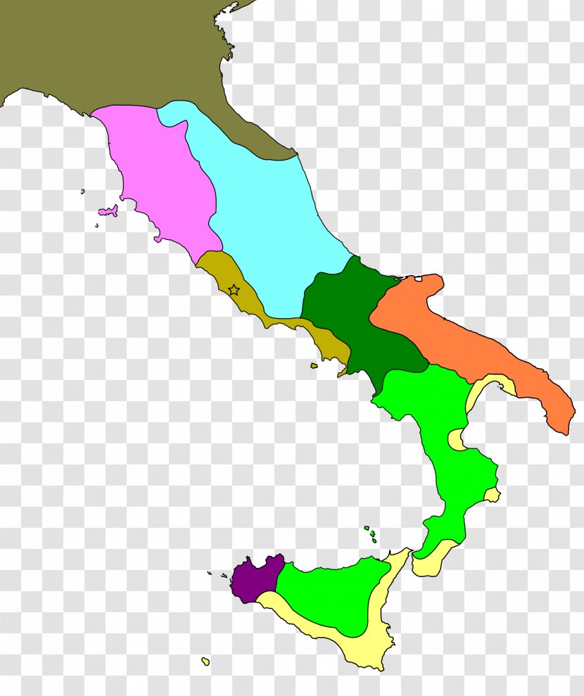 Italian Peninsula Etruscan Civilization Ancient Rome Roman Empire Republic - Art - Map Transparent PNG