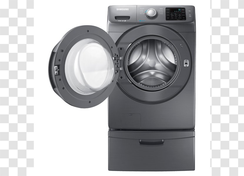 Samsung WF5200 Washing Machines WF42H5200 Home Appliance Clothes Dryer - Wf5200 Transparent PNG