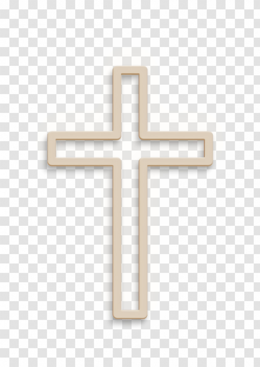 Cross Icon Spanish Traditional Elements Icon Christianity Icon Transparent PNG